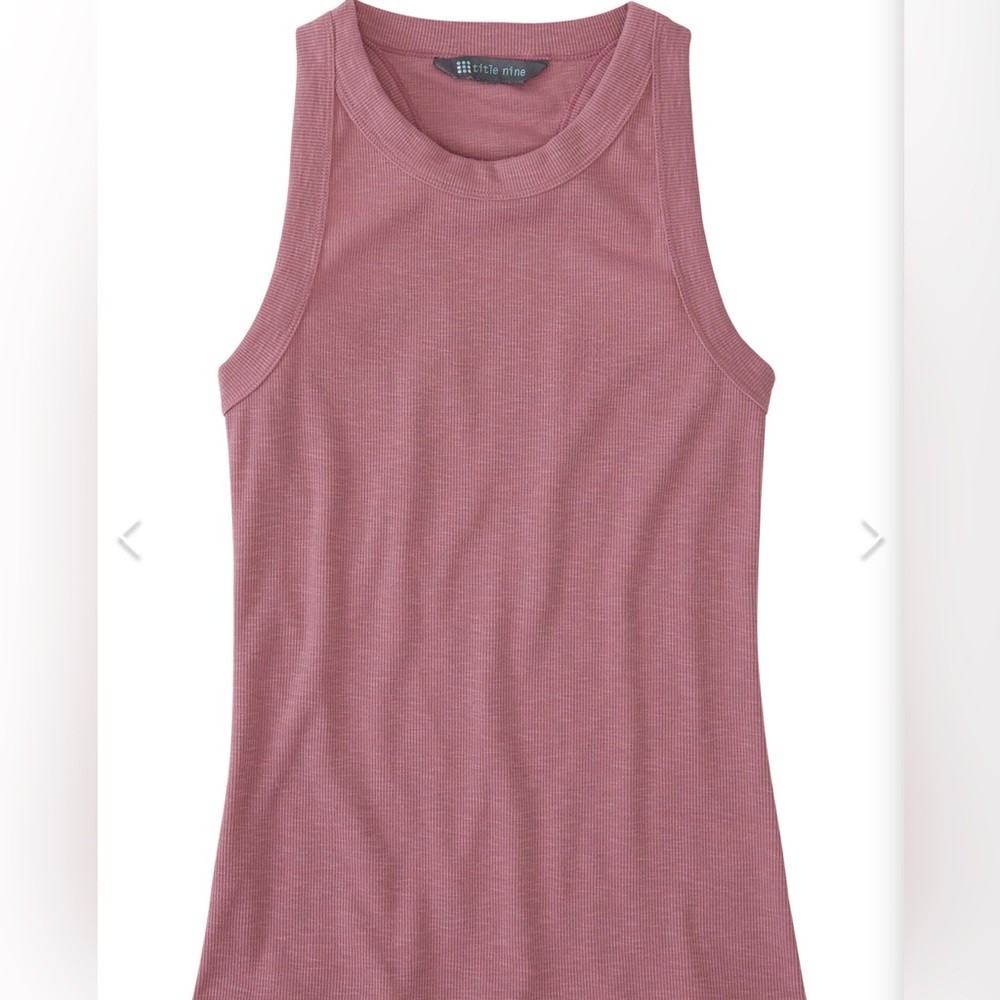 NWOT Title Nine Light Pink Tank